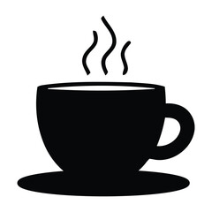 Enjoy a warm cup of coffee or tea with rising steam, perfect for cozy mornings and relaxing breaks, evoking comfort and simple pleasures.