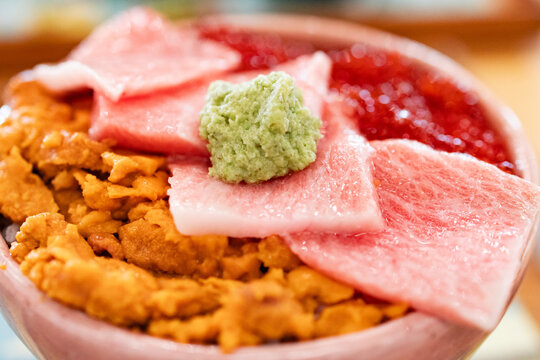 道の駅常総の海鮮丼