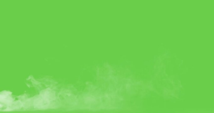 Smock effect video with greenscreen, 4k video, smock animation