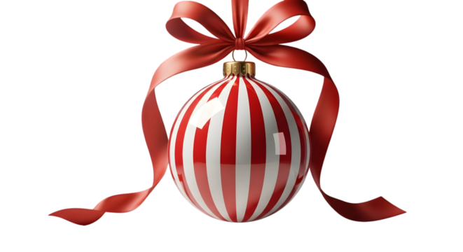 red easter egg with ribbon