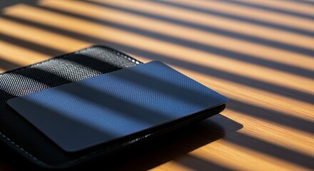 Laptop in Sunlight - A Study in Light and Shadow.