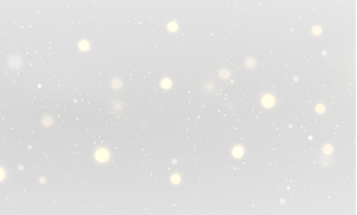 Magic glistering light glow with bright golden sparkles for festive decoration scenes