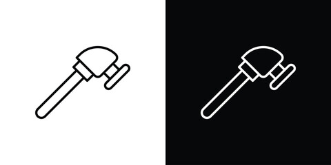 Polisher icon. Premium pictogram isolated on a white background.