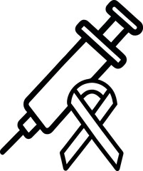 World Aids Vaccine Day outline icon