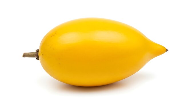 A single ripe lucuma fruit