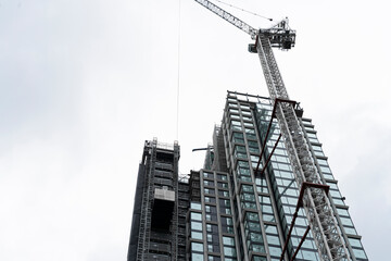 skyscraper under construction