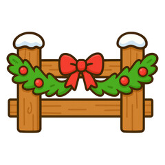 Cute watercolor Christmas farm elements featuring hand-painted farm animals, barns, trees, wreaths, and festive decorations. Soft pastel tones on a clean white background&mdash;perfect for holiday clipart.