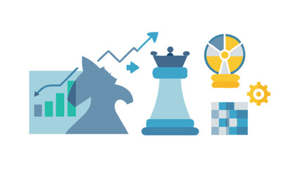 Business strategy chess game plan analysis growth idea generation concept development innovation management