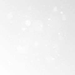 Silver glitter sparkles on a transparent layer, perfect for overlays in holiday graphics. Adds subtle light reflections and magical accents. A sophisticated touch for festive designs. PNG	