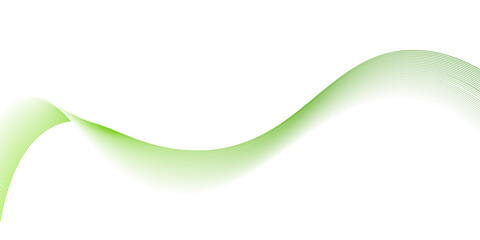Abstract green wave lines background, Abstract background with vector green wave line, seamless wave pattern glowing science flowing line graphic template, White green Abstract Wallpaper,