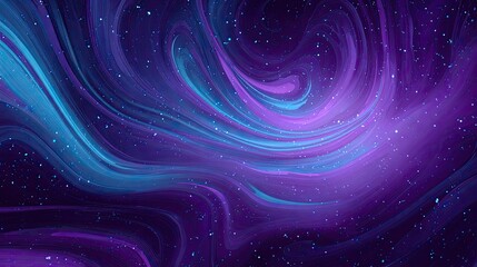 Abstract Cosmic Galaxy Background Design