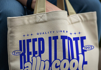 Shopping Tote Bag Mockup