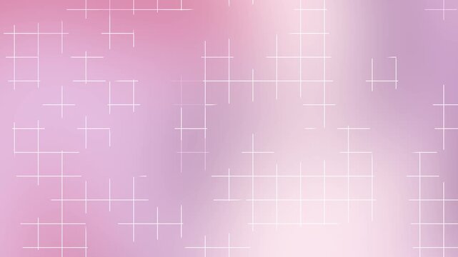 Soft pink gradient background with white grid line elements creating a romantic abstract style suitable for Valentine events love celebrations and modern graphic design needs