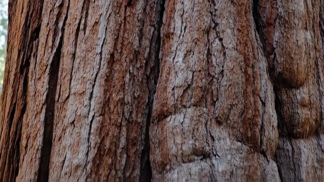 Close-up of textured tree bark