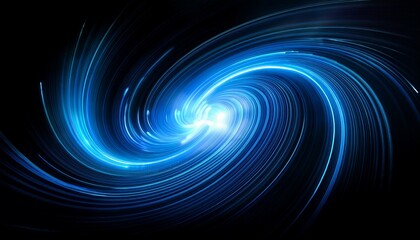 Glow Swirl Light Effect Circular Lens Flare Abstract Rotational Lines Power Energy Element Luminous Sci Fi Shining Neon Lights Swirl Trail Effect Dynamic Ellipse Neon Gradient Blue Illusion