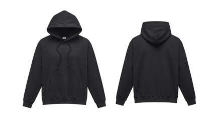 Essential unisex hooded sweatshirt mockup offers versatile design possibilities for apparel branding and fashion