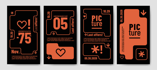 Contemporary layout with modular shapes and contrast. Perfect for branding, creative campaigns, promotional materials and digital or print design projects.