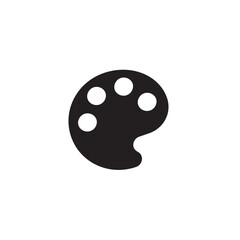 Artist's Paint Palette Icon