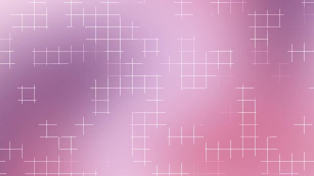 Soft pink and purple grid light background with glowing white lines creating a romantic Valentine inspired abstract pattern for global celebration designs love themes and modern graphic projects