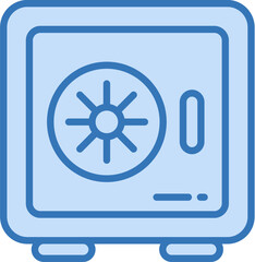 Safe Vault Icon Element For Design