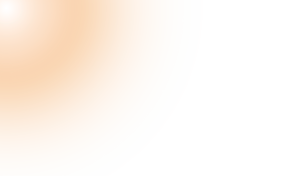 Orange Light Gradient Overlay
