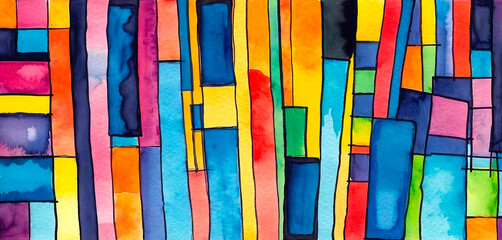 Bright abstract colorful pattern