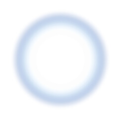 Soft blue light effect. Abstract ring vector illustration	
