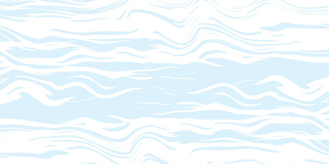 Fresh Light Blue Waves Texture Backdrop, an artistic pattern featuring flowing white curves on a pastel cerulean background for dreamy and clean web design