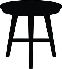 Old wooden chair isolated on a white background suitable for furniture design