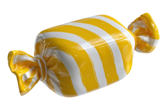 Wrapped Treat: a vibrant and appealing candy wrapped elegantly and invitingly, perfect for evoking a sense of sweet indulgence and a moment of delight.