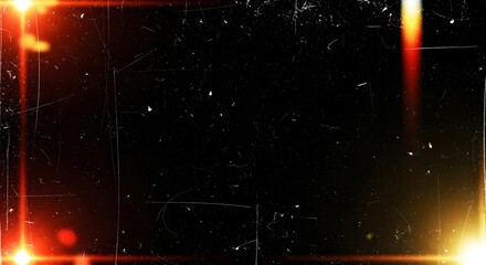 Create a dramatic and gritty feel with this film burn texture overlay with light leaks for vintage effects in videos or graphic design projects