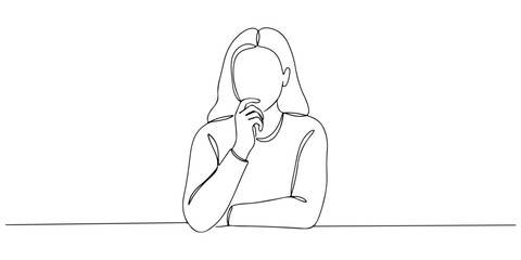 Untitled-19Continuous one line drawing of a person planning for the future, symbolizing long term financial planning, line art style vector illustration.