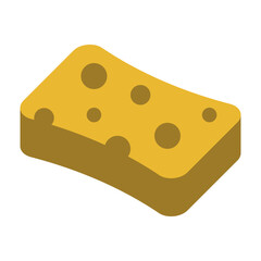 Sponge Icon Template – Cleaning Tool Vector Illustration