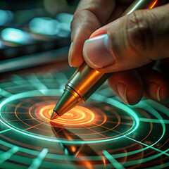 close up of a hand holding an electric plug