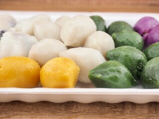 한국 전통음식 송편, 떡