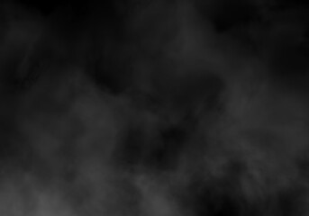 Dark and mysterious abstract smoke, fog, or vapor texture background, perfect for overlay effects, creating a dramatic, ethereal, or atmospheric mood
