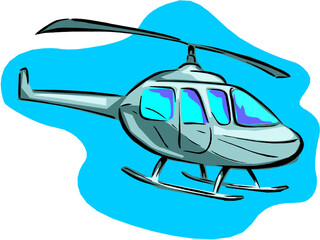 Colorful vehicle design with courier font elements