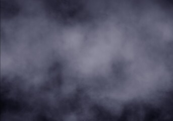 Abstract Dark Grey and Purple Smoke or Fog Texture Background with Blurred Hazy Clouds. Mysterious and Ethereal Atmospheric Overlay for Design, Night Sky, or Spooky Effects.