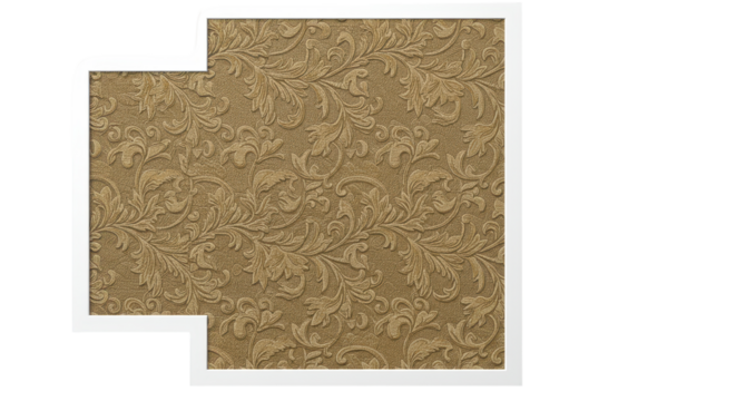 Patterned carpet texture: A detailed shot of an elegant carpet, showcasing an elaborate floral design. Capturing its texture and ornamental details.