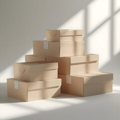 Amber Dropper Bottle Mockup with Box – Cosmetic Packaging Template, Essential Oil Bottle Mockup with Box – Product Branding Display, Dropper Bottle and Packaging Mockup – Skincare Design Template

