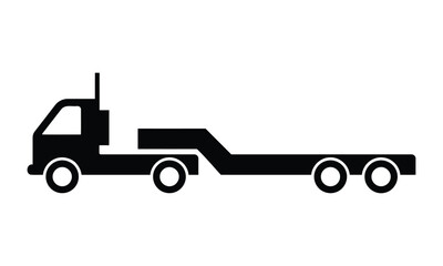 Big truck icon vector illustration