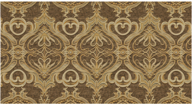 Elegant damask design: a timeless, detailed seamless pattern, perfect for textile and wallpaper applications. Embodying luxury and sophistication.