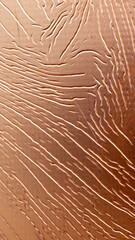 copper sheet with an interesting texture. background