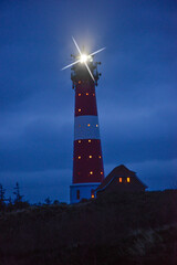 Leuchtturm in H&ouml;rnum auf Sylt