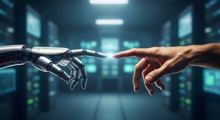 Humanity and Artificial Intelligence Connecting in Digital Realm