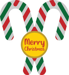 Sweet Greetings: Candy Canes Meet Christmas Cheer