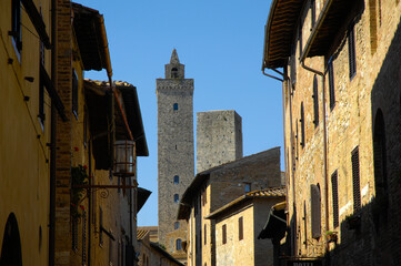 San Gimignano, Toskana, Italien