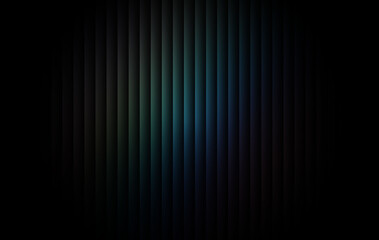 Dark green blue aqua glow striped background with sleek gradient lighting