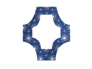 shapes made from traditional South African Shwe Shwe