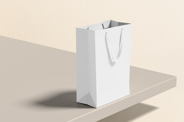 Shopping bag mockup